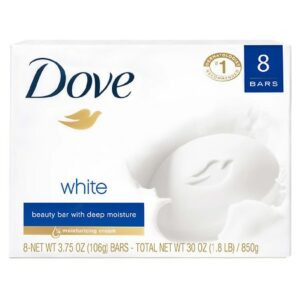 Dove Beauty Bars White - 3.75 oz x 8 pack