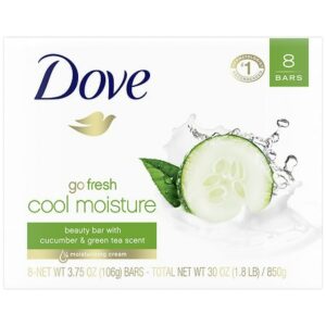 Dove Go Fresh Beauty Bars Cucumber and Green Tea - 3.75 oz x 8 pack