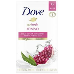 Dove Go Fresh Beauty Bars Pomegranate and Lemon Verbena - 3.75 oz x 6 pack