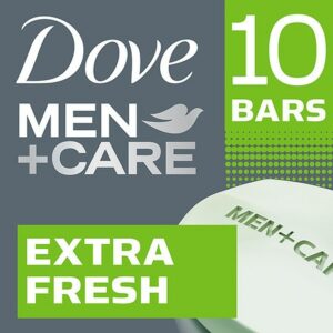 Dove Men+Care Body and Face Bar Extra Fresh - 1.0 ea x 10 pack