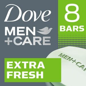 Dove Men+Care Body and Face Bar Extra Fresh - 1.0 ea x 8 pack