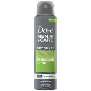 Dove Men+Care Dry Spray Antiperspirant Deodorant Extra Fresh - 3.8 oz