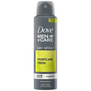 Dove Sport Antiperspirant Deodorant Dry Spray Active+Fresh - 3.8 oz