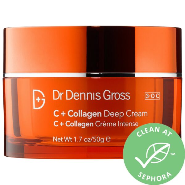 Dr. Dennis Gross Skincare Vitamin C+ Collagen Deep Cream 1.7 oz/ 50 g