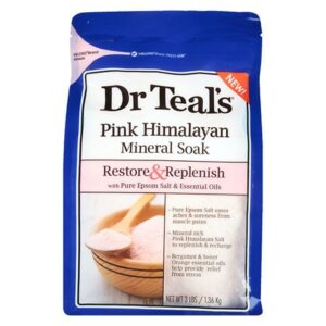 Dr. Teal's Mineral Soak Pink Himalayan - 48.0 oz