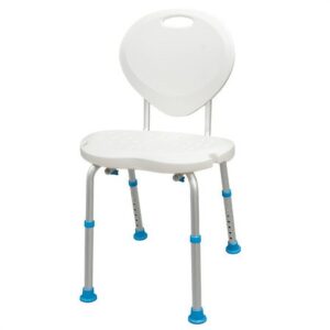 Drive Medical Adjustable Bath and Shower Chair with Non-Slip Comfort Seat and Backrest - 1.0 ea