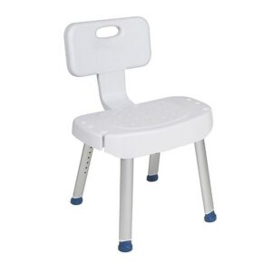 Drive Medical Bathroom Safety Shower Chair with Folding Back - 1.0 ea