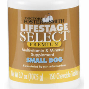 Drs. Foster and Smith Pet Supplements & Vitamins - 150-Ct. Small Dogs Multivitamin & Mineral Supplement