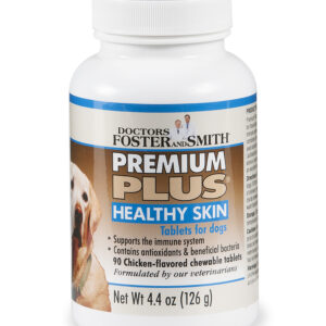 Drs. Foster and Smith Pet Supplements & Vitamins - 90-Ct. Dogs Premium Plus Healthy Skin Chewable Tablet