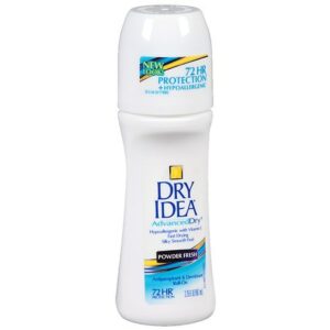 Dry Idea Advanced 24 Hr. Antiperspirant & Deodorant Roll-On Powder Fresh - 3.25 fl oz