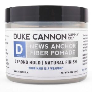 Duke Cannon News Anchor Fiber Pomade - 4.6 oz