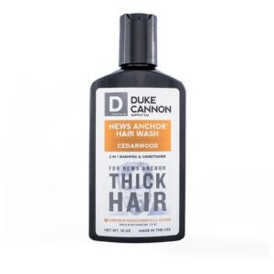 Duke Cannon News Anchor Hair Wash 2 in 1 Shampoo & Conditioner - 10.0 oz