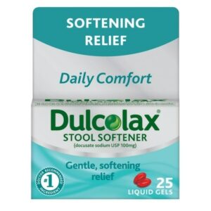 Dulcolax Stool Softener Liquid Gels - 25.0 ea