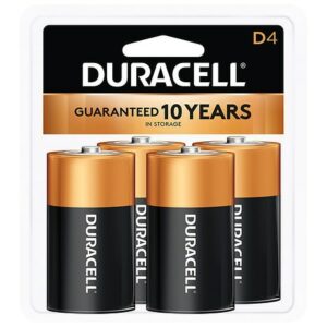 Duracell CopperTop D Alkaline Batteries D - 4.0 ea