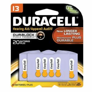 Duracell EasyTab Hearing Aid Batteries #13 - 20.0 ea