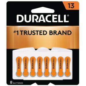 Duracell Hearing Aid Batteries Size 13 (Orange) 13 - 8.0 ea