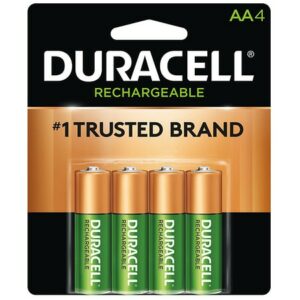 Duracell Rechargeable AA Batteries AA - 4.0 ea