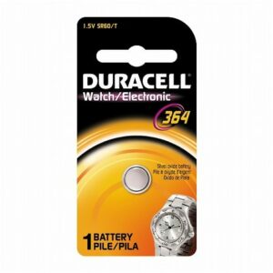Duracell Watch/Electronic Silver Oxide Battery # 364 1.5v - 1.0 ea