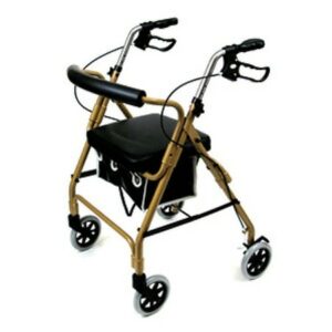 Duro-Med Ultra Light Rollator- Gold - 1.0 ea