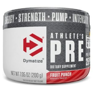 Dymatize Nutrition Athlete's PRE Dietary Supplement Fruit Punch - 7.05 oz