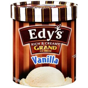 Edy's Rich & Creamy Grand Ice Cream Vanilla - 48.0 oz
