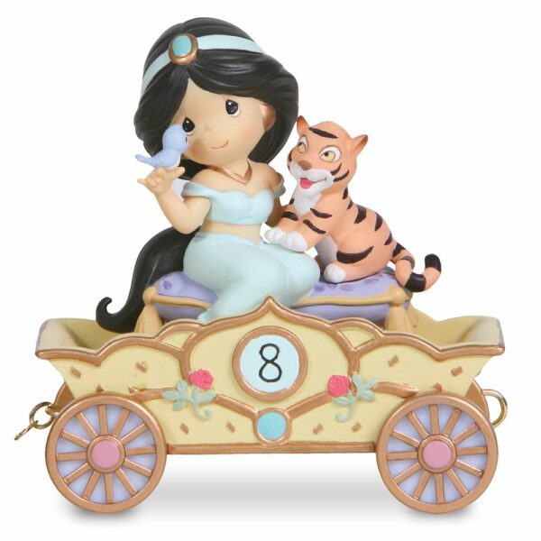 ''Eight is Great!'' Birthday Jasmine Figurine by Precious Moments Official shopDisney