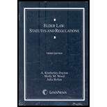 Elder Law: Statutes and Regulations Supplement