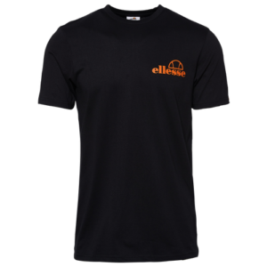 Ellesse Mens Ellesse Fondato T-Shirt - Mens Black/Orange/Green Size S