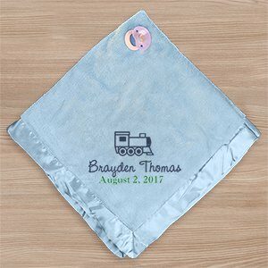 Embroidered Fleece Baby Blanket