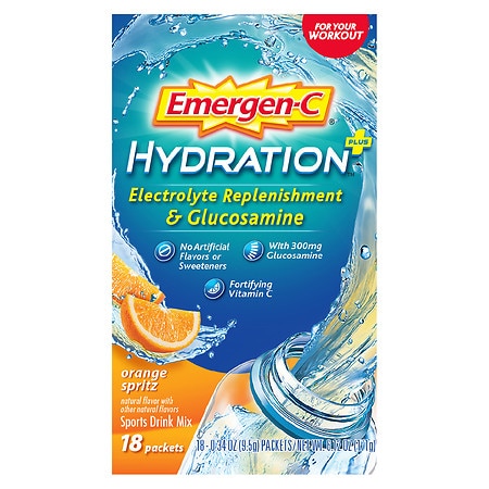 Emergen-C Sports Drink Mix with Vitamin C - 0.34 oz x 18 pack