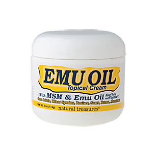 Emu Oil Cream with MSM, Aloe & Vitamin C