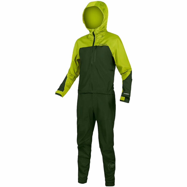 Endura SingleTrack One Piece MTB Suit 2020 - XL - Lime Green