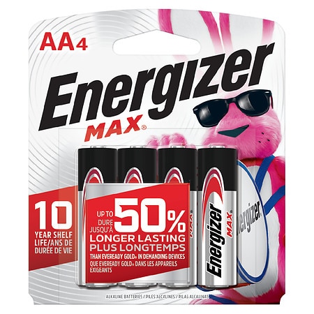 Energizer AA Batteries AA - 4.0 ea