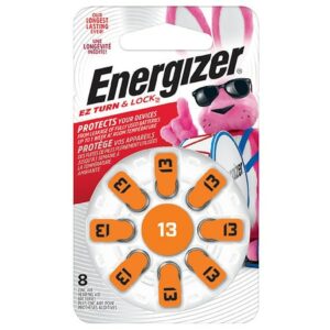 Energizer Hearing Aid Batteries 13 - 8.0 ea