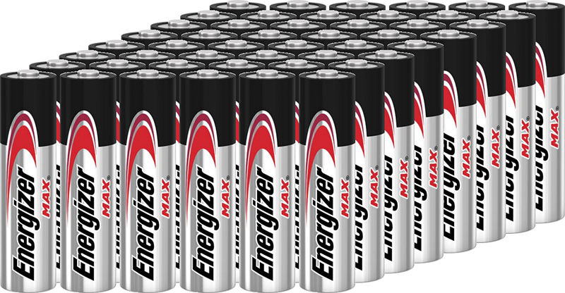Energizer MAX AA Alkaline Battery (48 Pack)