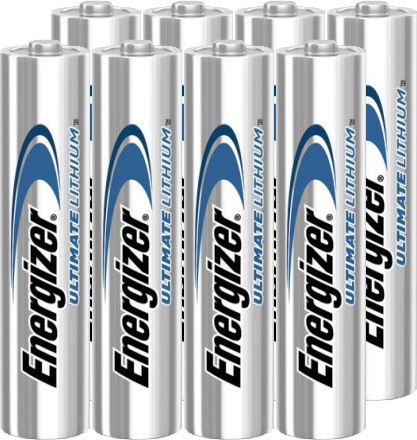 Energizer Ultimate AAA Lithium Battery (8 Pack)