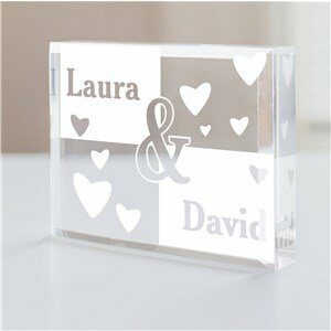 Engraved Couples Keepsake