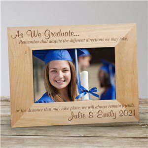 Engraved Grad Friends Picture Frame