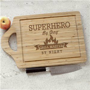 Engraved Grill Cutting Board