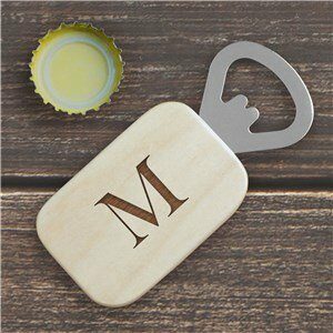 Engraved Initial Bottle Opener