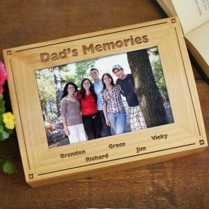 Engraved Memories Photo Keepsake Box