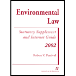 Environmental Regulation, 2001 Supplement