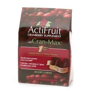 Enzymatic Therapy ActiFruit Cranberry Supplement with Cran-Max Soft Chews - 20.0 ea