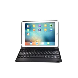 Ericdress For Apple iPad 6 iPad Air 2 9.7 inch ABS Plastic Alloy Metel Ultrathin Keyboard Dock Cover Case