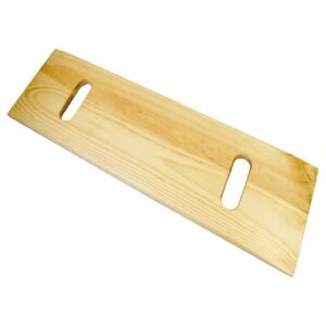Essential Medical Hardwood Transfer Board with Two Cut Outs - 1.0 ea