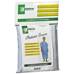 Essential Medical Patient Gown One Size Fits All - 1.0 Each