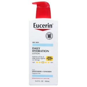 Eucerin Daily Hydration Broad Spectrum SPF 15 Body Lotion - 16.9 fl oz
