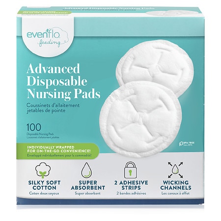 Evenflo Advanced Nursing Pads - 100.0 ea