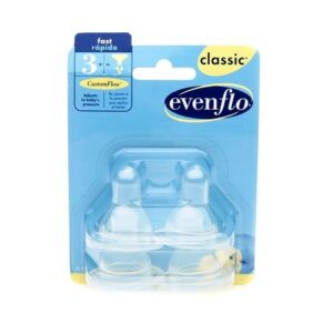 Evenflo Classic Fast Flow Nipples - 4.0 ea