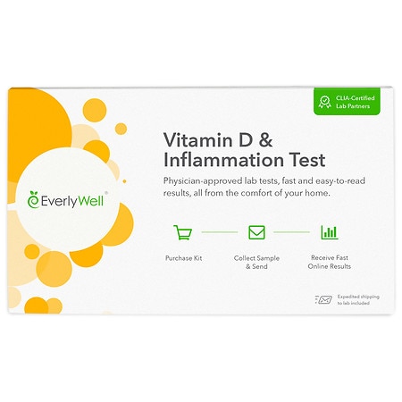 Everlywell Vitamin D and Inflammation Test - 1.0 ea